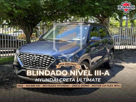 HYUNDAI CRETA 2.0 FLEX ULTIMATE AUTOMÁTICO